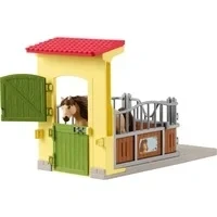 Abbildung von Schleich 42609 Ponybox mit Islandpferd Hengst