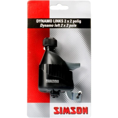 Abbildung von Simson Dynamo Links Mit Gummi Laufrad Schwarz