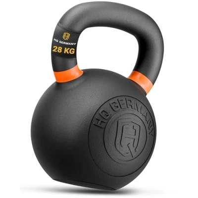 Abbildung von HQ Germany® Powdercoat Kettlebell Vollguss 2 32kg Starter Sets