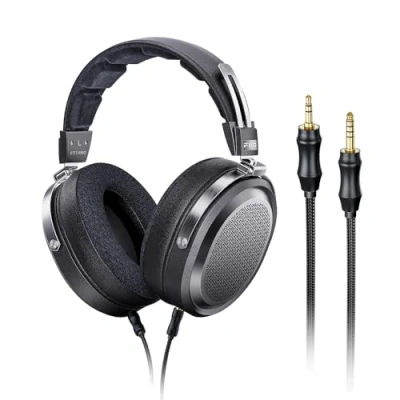 Abbildung von FiiO FT1 Pro Open Back Planar Magnetic Wired Hi Fi Kopfhörer für Zuhause, Studio, Aufnahme, hohe Empfindlichkeit (Schwarz)