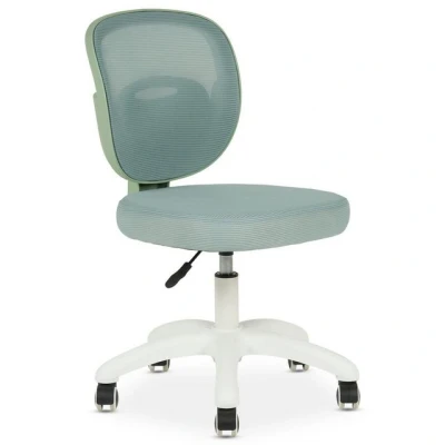 Abbildung von IDIMEX Drehstuhl MAYLA, Kinderzimmer Schreibtischstuhl ergonomisch mit Rollen grün