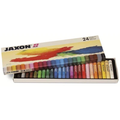 Abbildung von Honsell Pastellkreide JAXON Ölkreide farbsortiert 12er Pack oder Angebots Set 24er Pack, Ölkreiden