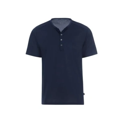Abbildung von TRIGEMA T Shirt mit Knopfleiste Deluxe Baumwolle