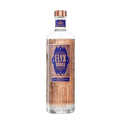 Abbildung von Absolut Vodka Elyx Per Hand destillierter Luxus aus Schweden Premium in edler Flasche 1 x l