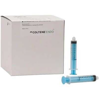Abbildung von CanalPro Color Syringes 10ml blau 50 Einmalspritzen