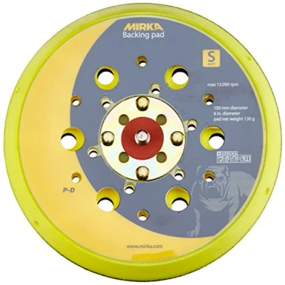 Abbildung von Mirka 1975542 8292605031 Stützteller 150 mm 5/16&quot; weich 48G Pros/Deros
