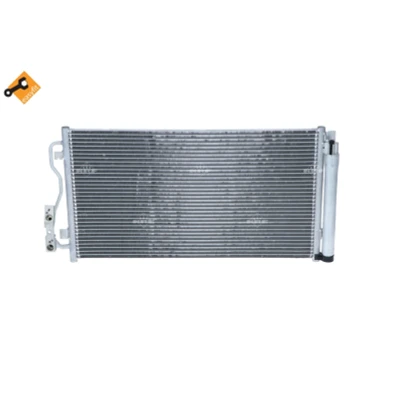 Abbildung von NRF 35970 Klimakondensator mit Trockner, Dichtring EASY FIT 15,3 13,7 Aluminium 595 R 134a BMW: 3 GT, 1 Schrägheck, 4 Gran Coupe kfzteile,
