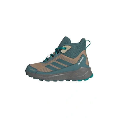Abbildung von adidas Unisex Kinder Terrex Trailmaker 2 Mid RAIN.RDY Hiking Shoes Kids Schuhe zum Wandern, Cardboard/Preloved Teal/Pure Teal