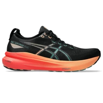 Abbildung von Asics Gelkayano 31 Laufschuh Straße, Herren, Größe: 41.5, Black/rainy lake Schuhe