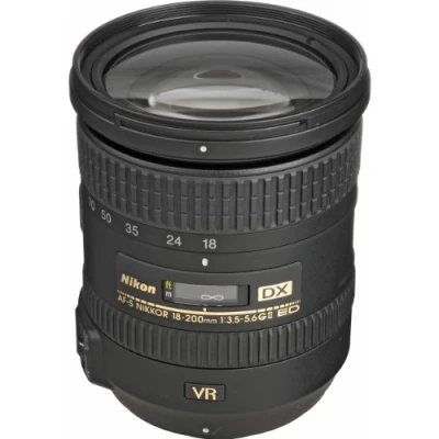 Abbildung von Nikon AF S DX Nikkor 18 200 mm 1:3,5 5,6G ED VR II (inkl. HB 35)