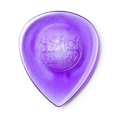 Abbildung von Dunlop Big Stubby Gitarrenplektren 6 Stück 2.0mm hellviolett