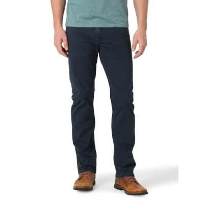 Abbildung von Wrangler Authentics Herren Slim Fit Straight Leg Jeans, Saphir, dunkel, 40W / 30L