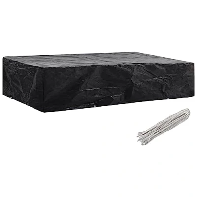 Abbildung von vidaXL Regenschutz 218x77x55cm Sonnenliege Schutzhülle Abdeckung Abdeckhaube