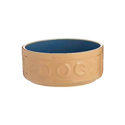 Abbildung von Futter /Wassernapf Hund Braun/Blau MASON CASH 15 cm