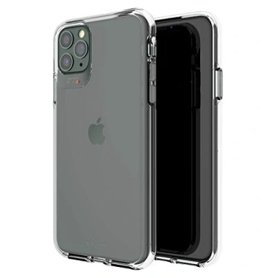 Abbildung von Apple iPhone 11 Pro Max Hülle Kunststoff Gear4 Hard Case/Backcover Handyhülle Transparent Shockproof/Stoßfest