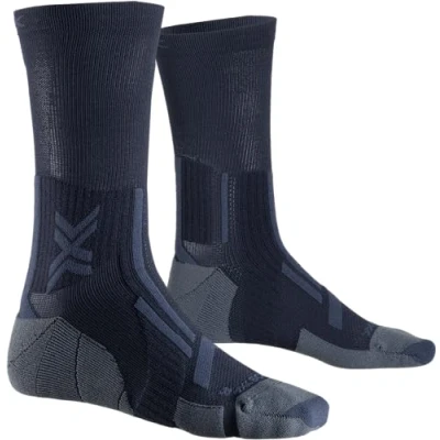 Abbildung von X Socks Run Perform Crew Trailrun Laufsocke Schwarz Mann Grösse 35 38