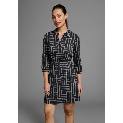 Abbildung von Laura Scott Polokleid mit Grafik Print NEUE KOLLEKTION