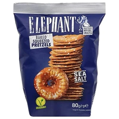 Abbildung von Elephant Prezels Meersalz, 80 g