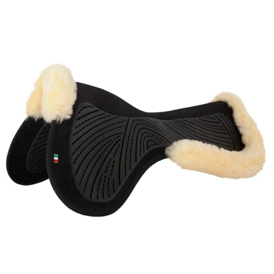 Abbildung von BR Gel Pad Softw Doppelseitiges Lammfell L Zwart Naturel Schwarz