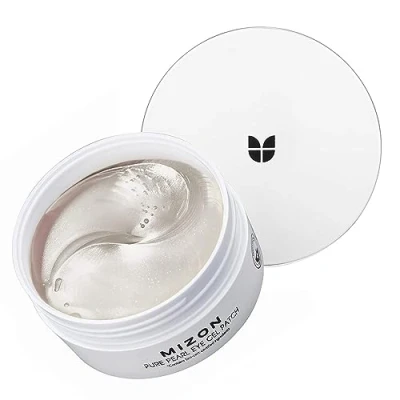 Abbildung von [MIZON] PURE PEARL EYE GEL PATCHES (x60) Korean Skincare Augenkontur Gelpflaster Anti Falten und Augenringe 90% natürliche Inhaltsstoffe
