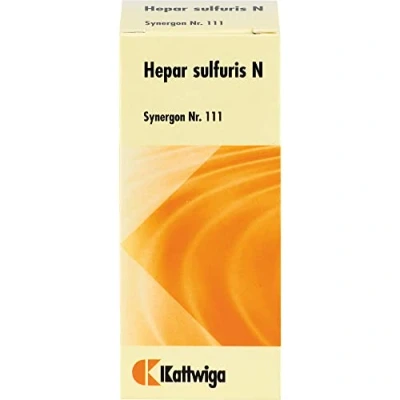 Abbildung von Synergon Komplex 111 Hepar sulfuris N Ta 100 St