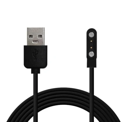 Abbildung von OcioDual 55cm USB Magnetisches Ladekabel Schwarz Kompatibel mit Smartwatch Agptek LW11, K10/K11, Ticwatch CXB01/GTX Fitness, Yamay SW022, Xiaomi Mi Imilab KW66, Haylou Solar LS05/RT LS05S