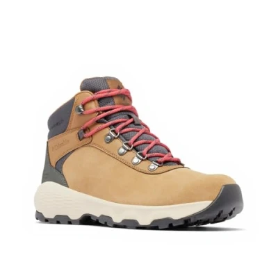 Abbildung von Columbia Newton Wander Hikingschuh, Damen, Größe: 40.5, Elk/sunset red Schuhe