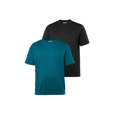 Abbildung von Men Plus T Shirt Men+ Shirts 2er Pack Bauchfit Basic Halbarm