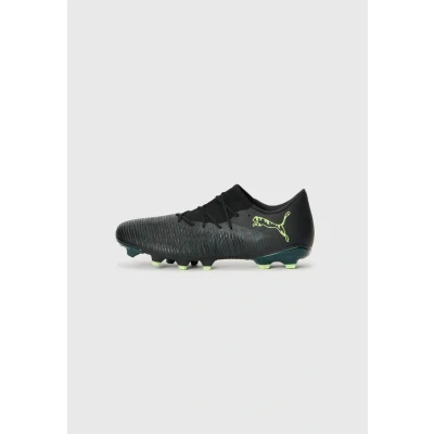 Abbildung von Puma FUTURE 8 MATCH FG/AG Low Fußballschuhe Unisex Black/Fizzy Light/Green Terrain Größe: 45