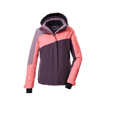 Abbildung von killtec Damen Skijacke/Funktionsjacke mit abzippbarer Kapuze und Schneefang KSW 26 WMN SKI JCKT, hellpink, 42, 43412 000
