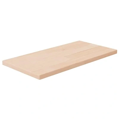 Abbildung von vidaXL Regalboden, Regalbrett mit viel Stauraum, Holzplatte zur Aufbewahrung, Wandboard Einlegeboden Wandregal, Unbehandeltes Massivholz Eiche