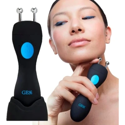 Abbildung von GESS MT Face Lifting Gerät, Mikrostrom Gerät Gesicht Gegen falten, 5 Modi, Gesichtsmassagegerät, Gesichtslifting, Anti Aging Antifalten für gesicht, Gesichtsstraffung, Doppelkinnentferner, Lifter