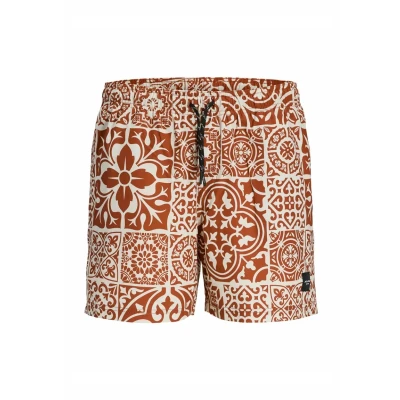 Abbildung von Jack &amp; Jones Badeshorts, Herren, Größe: Medium, Tandoori spice