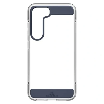 Abbildung von Black Rock Hülle Air Robust Case Passend für Samsung Galaxy S23 5G I Handyhülle, Transparent, Durchsichtig, Dünn, Cover, Stoßfest (Dunkelblau)