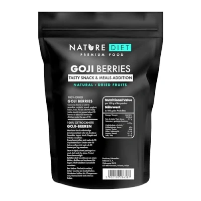Abbildung von Nature Diet Goji Beeren 1000 g Getrocknete Gesunder Snack