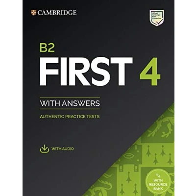 Abbildung von B2 First 4. Student&#039;s Book with Answers Audio Resource Bank: Authentic Practice Tests (Fce Tests)