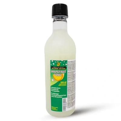 Abbildung von Zero Zucker Grapefruit Tonic Limonadenkonzentrat mit Chinin 500 ml ergibt 12,5 Liter ohne für Wassersprudler kalorienarm Konservierungsstoffe künstliche Farbstoffe