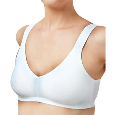 Abbildung von Marlon Damen Womens Tiffany Lightweight Soft Cup Bralette BH, Undurchsichtige, weiß, 85B