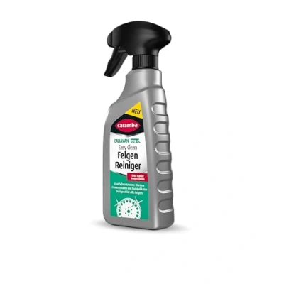 Abbildung von Caramba Caravan Easy Clean Felgen Reiniger (500 ml) pH neutraler und säurefreier Felgenreiniger gegen hartnäckigen Schmutz für brillanten Glanz materialschonende Reinigung von Wohnwagen