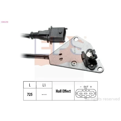 Abbildung von EPS 1.953.210 Sensor, Nockenwellenposition Made in Italy OE Equivalent ALFA ROMEO: 147, Spider, GT