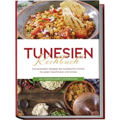 Abbildung von Tunesien Kochbuch: Die leckersten Rezepte der tunesischen Küche für jeden Geschmack und Anlass inkl. Fingerfood, Desserts, Getränken &amp; Dips