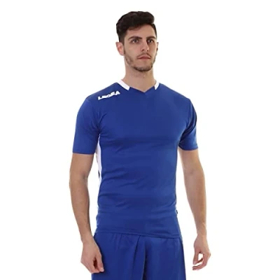 Abbildung von LEGEA Trikot Monaco T Shirt Unisex, Hellblau/Weiß, M