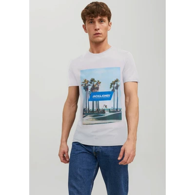 Abbildung von Jack &amp; Jones Rundhalsshirt JJGEM TEE SS CREW NECK