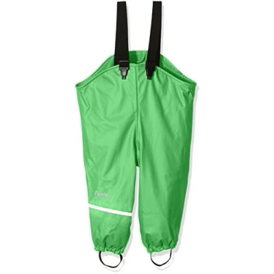 Abbildung von CareTec Kinder Regenlatzhose mit Fleecefutter, Green (974), 80
