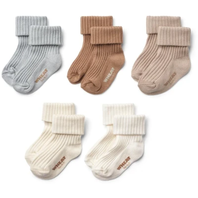 Abbildung von Wheat Giftbox EVIG 5ER PACK Socken für Kinder, Größe: 19 21, Blue