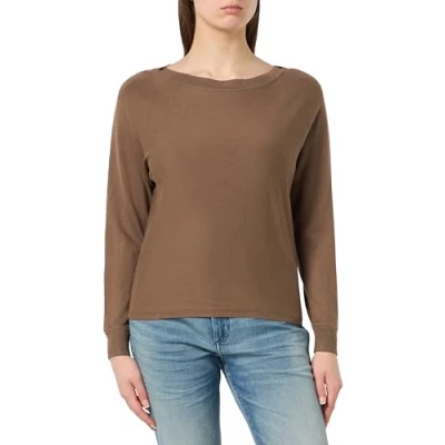 Abbildung von comma Strickpullover, Damen, Größe: 36, Cognac