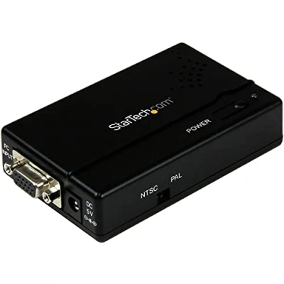Abbildung von StarTech.com VGA auf Composite oder S Video Konverter / Adapter bis zu max. 1600x1200, (Buchse)