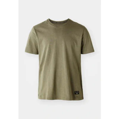 Abbildung von Salewa Eagle Logo Patch T Shirt Herren, Verblasstes Grün, L