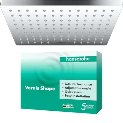 Abbildung von hansgrohe Regenduschkopf &quot;Vernis Shap&quot;, 23cm, 1 Strahlart