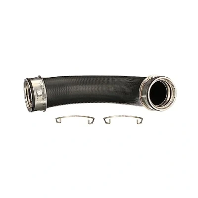 Abbildung von GATES 09 0277C Ladeluftschlauch PE (Polyethylen) mit Schlauchklemme VOLKSWAGEN: Touran I, Golf 5 Schrägheck, Passat B6 Variant, AUDI: A3 Sportback